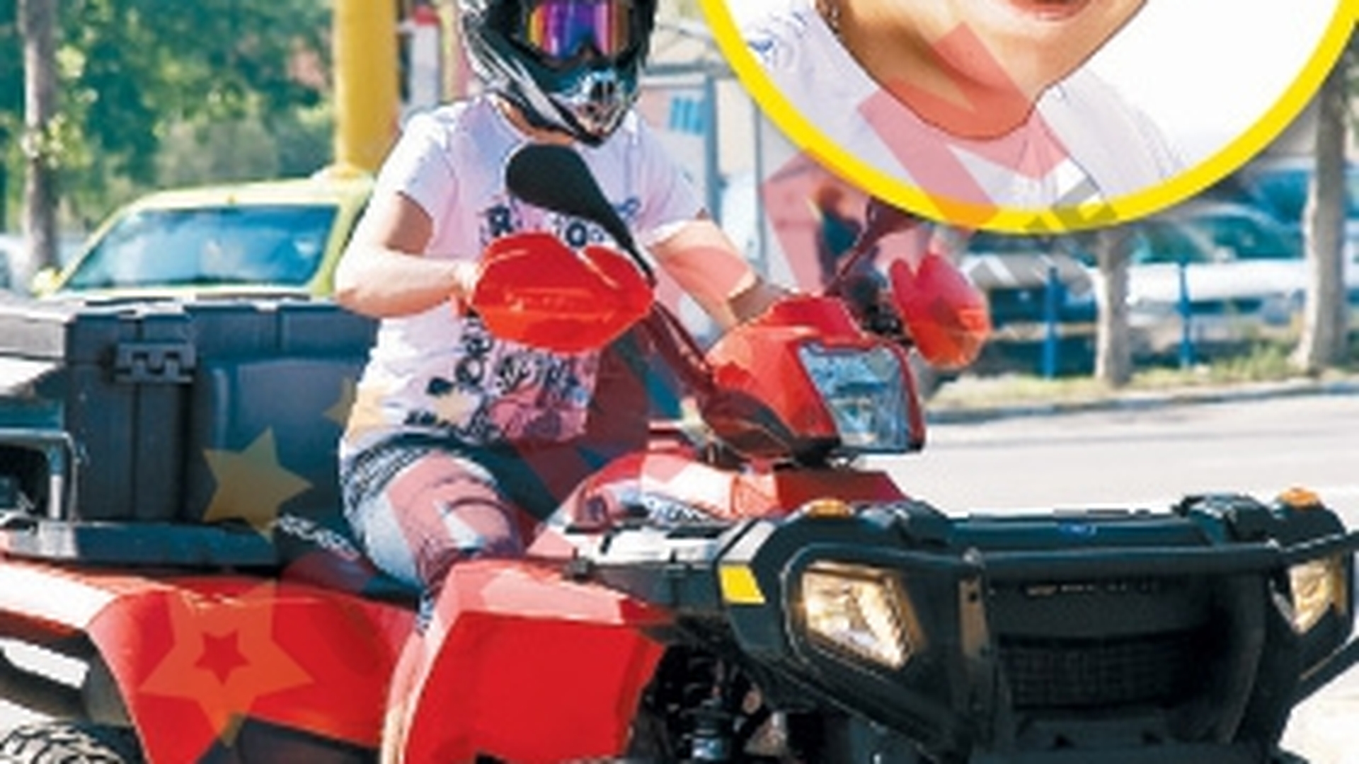 Adio, autobuze! Ma duc la scoala pe ATV!