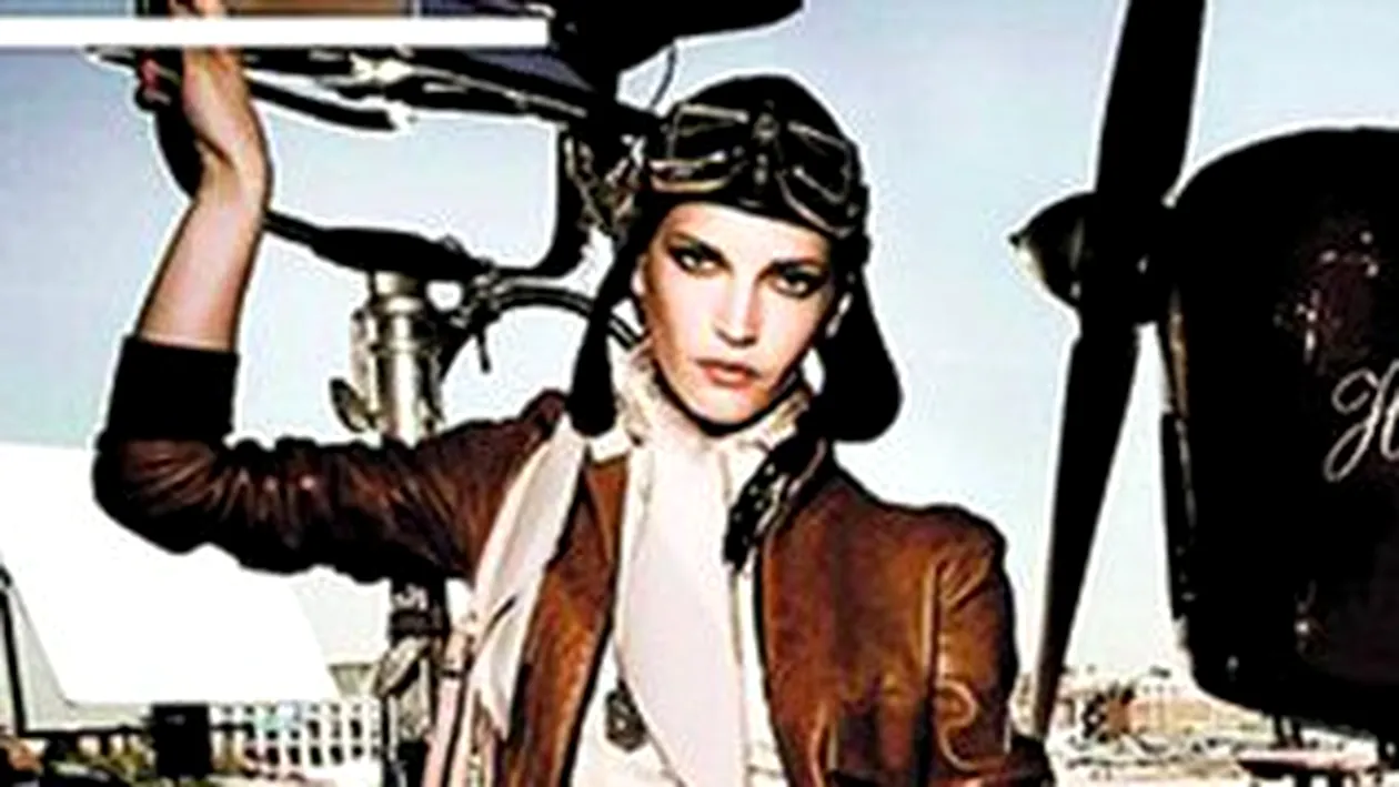 Diana Dondoe, aviator in Elle