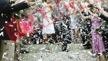 Numar-record de casatorii de Valentine's Day