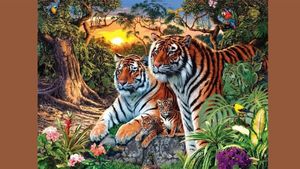 Testul IQ la care 99% răspund greșit | Câți tigri sunt în această fotografie, în total?