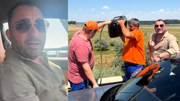 Pescobar a făcut ”pana prostului” pe Autostrada A2. Câți bani le-a dat celor 2 bărbați care i-au sărit imediat în ajutor