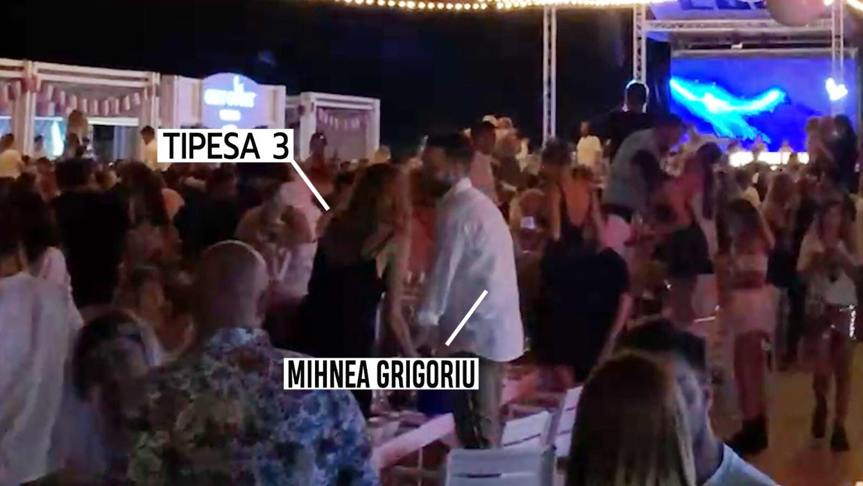 Mihnea Grigoriu a dansat cu sexy-roșcata pe scaune la LOFT