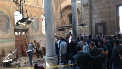 Explozie puternică într-o biserică din Egipt, de Florii! Cel puţin 21 persoane au murit