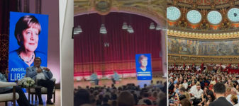 Angela Merkel a dezvăluit la București culisele celor 16 ani de putere la vârful Europei. Confesiuni politice și personale ale „cancelarului de fier”
