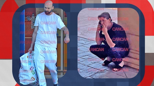 Imaginile suferinței! Mama Teodorei, prăbușită de durere la locul unde fiica și nepoțica ei s-au jucat înainte de crima care a îngrozit România