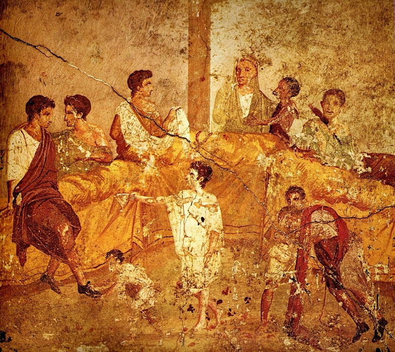 Banchet la Pompei
