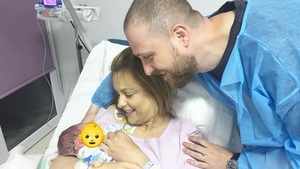 Prima fotografie cu băiețelul Simonei Gherghe: "Dragul nostru Vlad Ioan..."