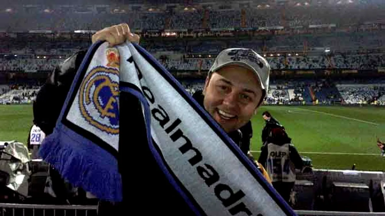 Maruta a primit de la Mos Craciun un bilet la Real Madrid- Barcelona! Uite ce entuziasmat era pe Santiago Bernabeu!