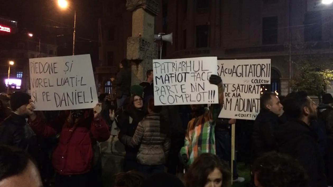 HAOS TOTAL! Noi proteste in Capitala! Mii de oameni au iesit in strada! Zeci de persoane s-au urcat pe garduri!