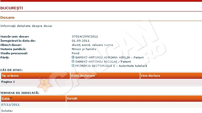 Telenovela in familia sopranei Amelia Antoniu! Cei doi soti au depus cererea de divort, dar s-au impacat a doua zi!