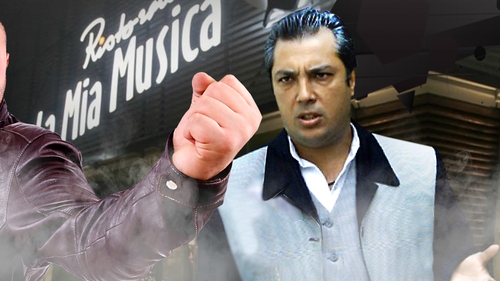 ”Fratele” lui Bănică Jr., umilit de bodyguarzii unui club de manele!