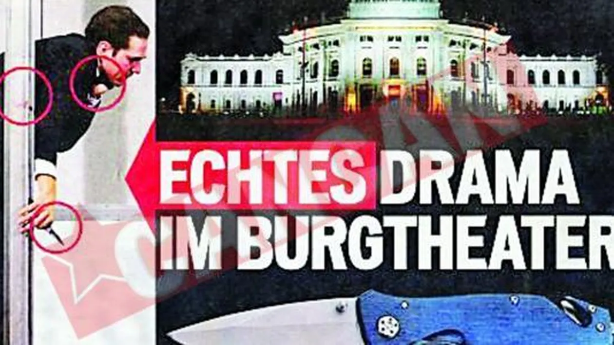 Si-a luat gatul pe scena