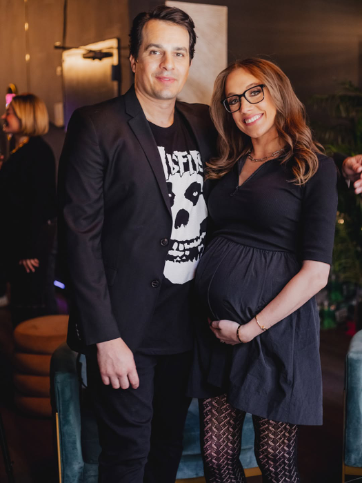 După cancer, din nou gravidă, sursa-captură social media Kat Timpf