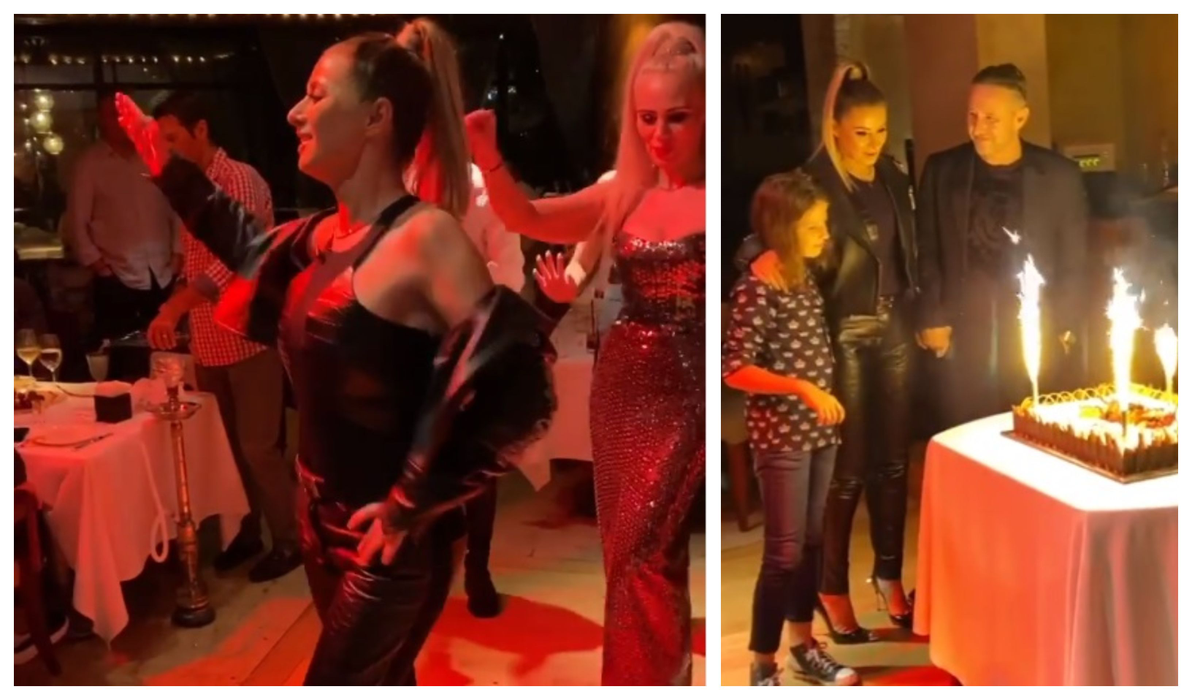 Anamaria Prodan s-a dat în spectacol pe manele într-un restaurant de lux din Dubai. A fost filmată în timp ce se săruta pasional cu soțul ei, Laurențiu Reghecampf