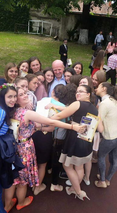 Ioan Petrovici este îndrăgit de elevii săi