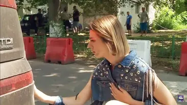 I-a boțit Q7-ul! Lidia Buble a început să plângă atunci când a văzut cum arată mașina ei