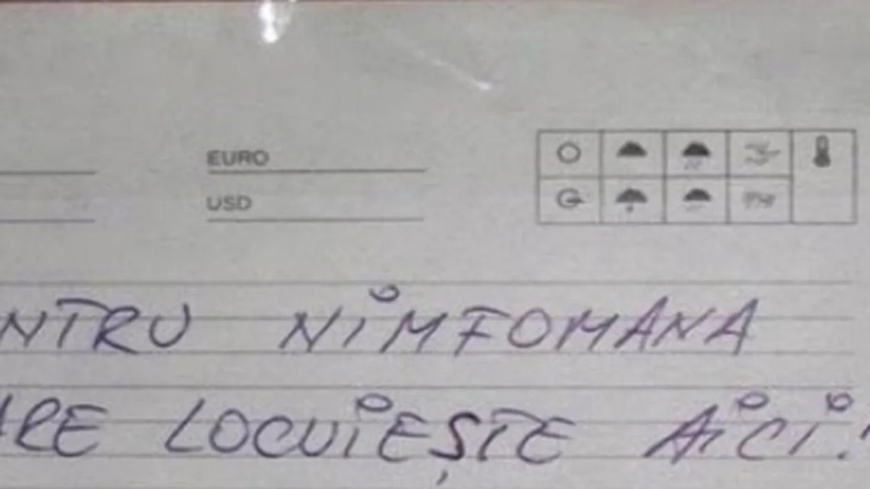 Românca avea o viaţă amoroasă extrem de zgomotoasă, se auzea prin toţi pereţii. Disperaţi, vecinii i-au lipit un mesaj incredibil pe uşă!