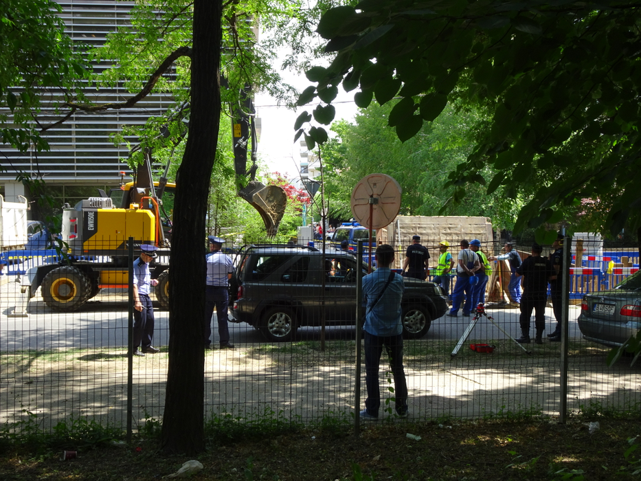 Panică în Sectorul 1! A fost descoperit un proiectil neexplodat pe Șoseaua Nordului