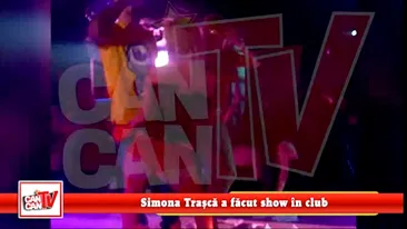 Simona Trasca a facut show in club