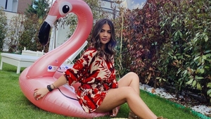Prima fotografie cu fetița antrenoarei de fitness Diana Senteș „Pandemia ne-a furat momente unice”