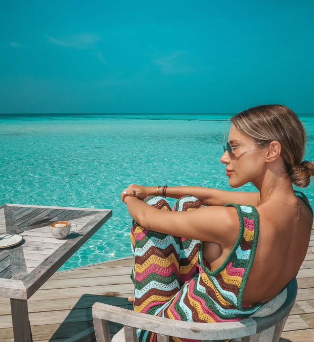 Gabriela Oțil a mers cu Dani în Maldive. sursă - social media