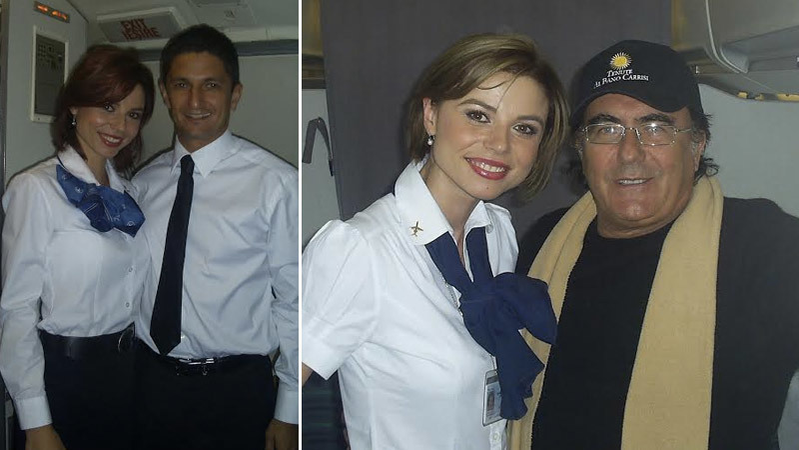 Stewardesa a zburat şi cu Răzvan Lucescu sau Albano