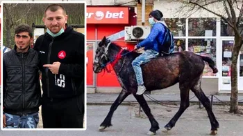 Este incredibil ce s-a ales de Sergiu, tăticul-călăreț din Iași. N-a știut să prețuiască darul făcut de Cătălin Moroșanu