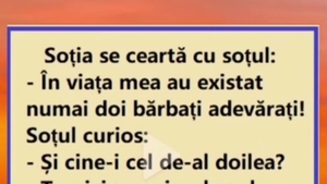 BANCUL ZILEI | Soția se ceartă cu soțul