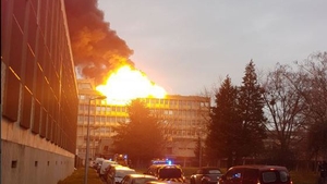 Explozii puternice la Universitatea din Lyon! Primele imagini! Bilanțul victimelor VIDEO