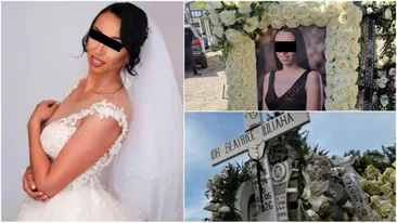 Imaginile durerii de la înmormântarea lui Beatrice, tânăra care a murit după ce a fost diagnosticată cu o formă rară de cancer