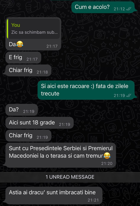 Liviu Dragnea și Suzi schimbă și câteva banalități despre starea vremii