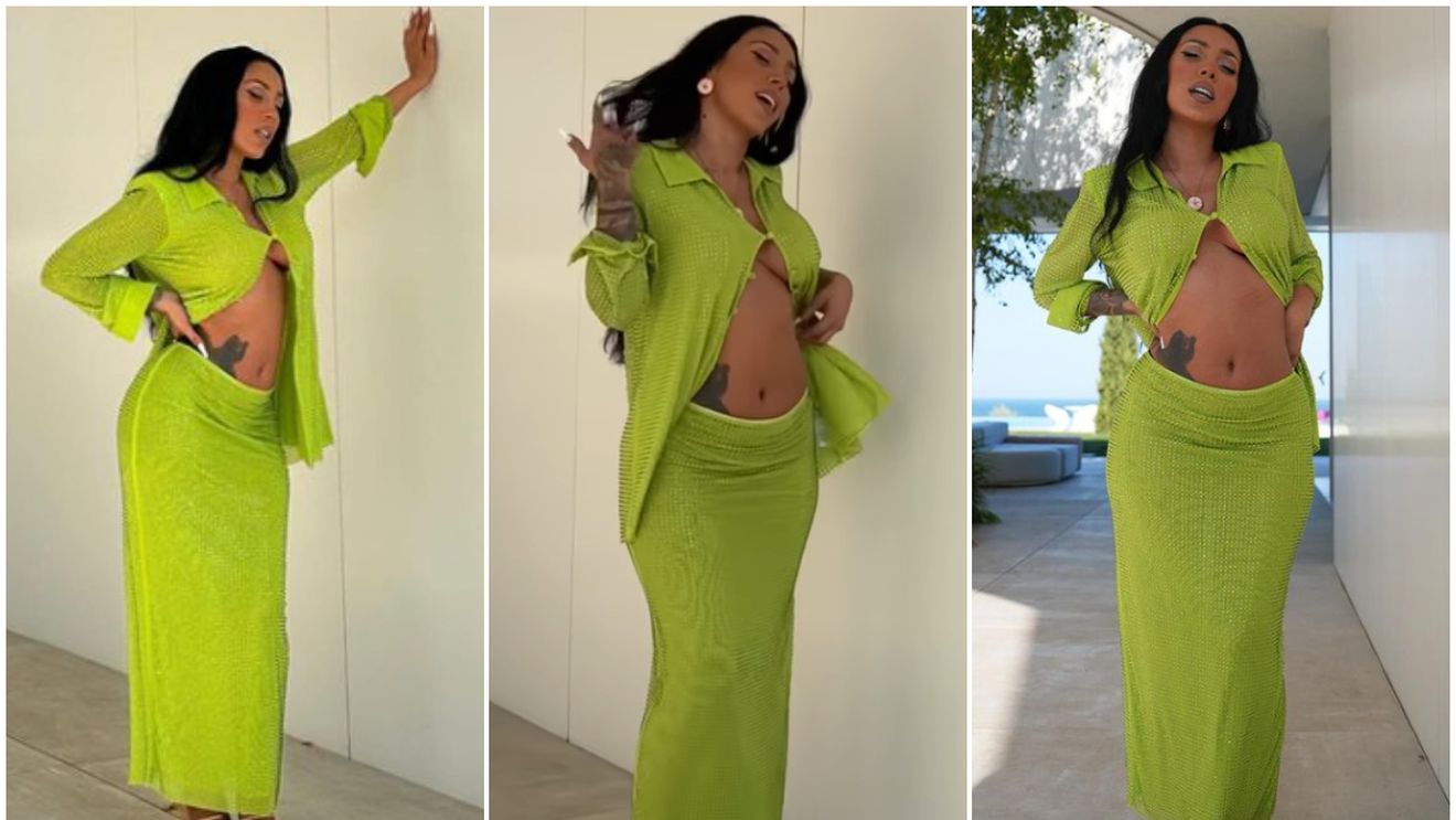 Ipostaza înduioșătoare în care s-a pozat Ruby! Artista și-a lăsat burtica la vedere: „Sarcină ușoară”