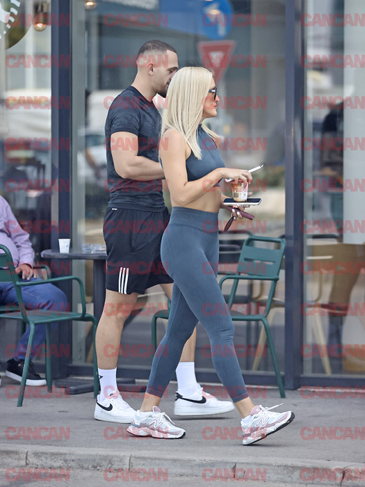Iuliana Pepene la cafea cu instructorul de fitness