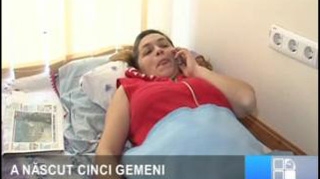 O femeie din Republica Moldova a nascut cinci gemeni!