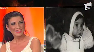 VIDEO Andreei Tonciu ii placea de mica sa pozeze! Uite-o topless la mare!