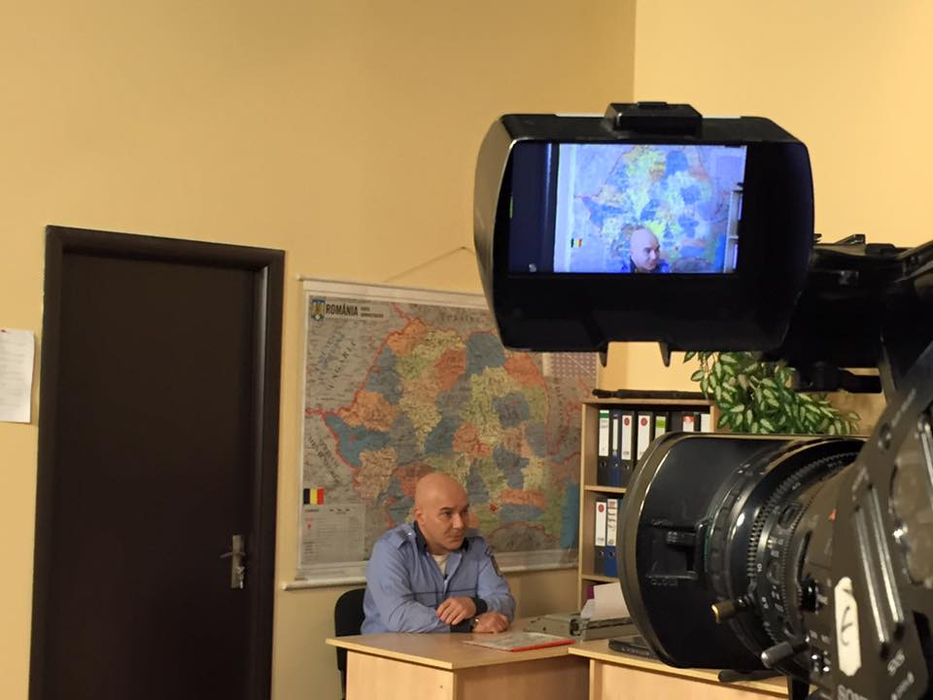 Polițistul Poponeț, personajul interpretat de Justinian Radu