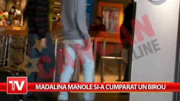 Madalina Manole si-a cumparat un birou