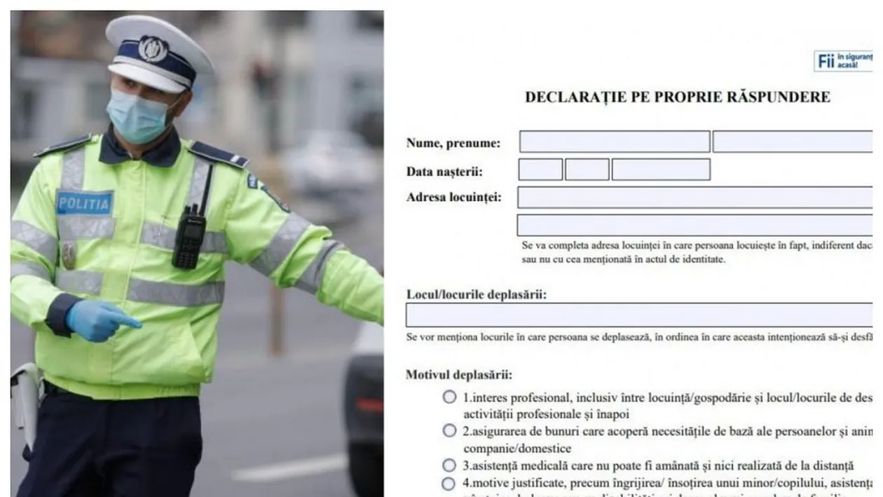 Grupul de Comunicare Strategică a răspuns: este sau nu obligatoriu să trecem ora în declarația pe proprie răspundere?