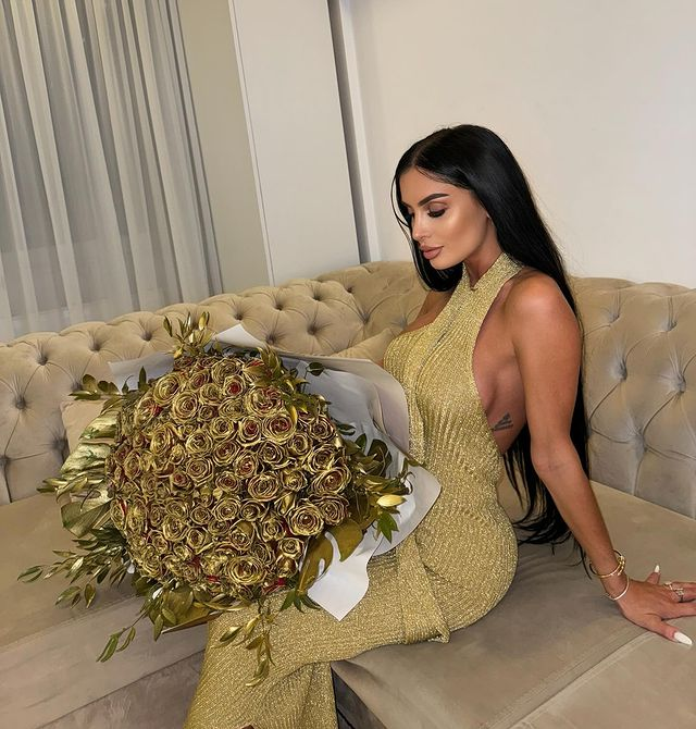Irina a primit cadou de la Meko. Sursă foto: Instagram