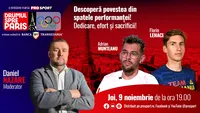 Canotorul Florin Lehaci și cârmaciul Adi Munteanu sunt invitații emisiunii ,,Drumul spre Paris’’ de joi, 9 noiembrie, de la ora 19:00