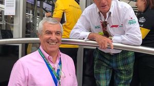 Tăriceanu, alături de Jackie Stewart, la Marele Premiu de Formula 1 de la Monza