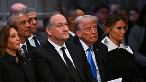 Momente bizare la funeraliile lui Jimmy Carter! Trump, Obama, Biden și Harris, implicați