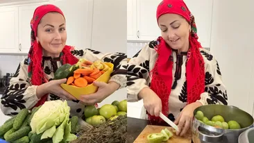 Gabriela Cristea, sfaturi pentru gospodine! Rețeta de murături asortate cu care se laudă vedeta