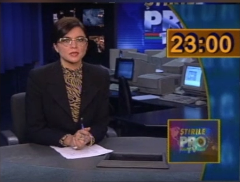 Imagini de colecție cu Cristina Țopescu la Pro TV, alături de Andreea Esca