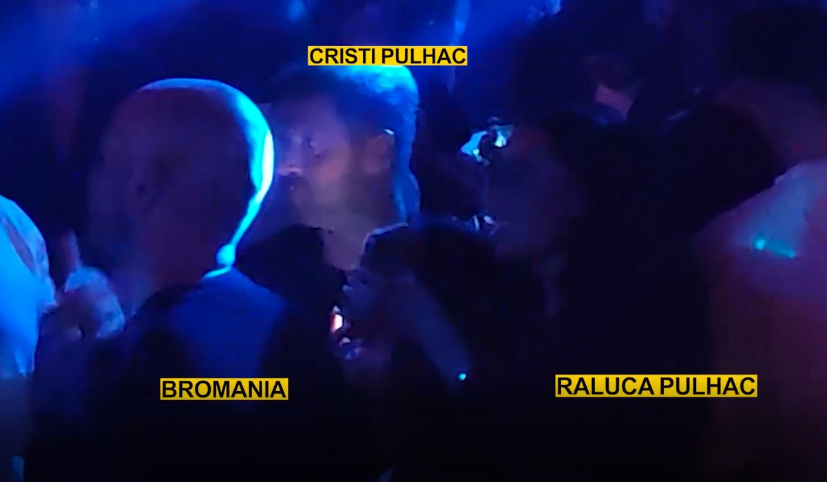 Raluca și Cristi Pulhac s-au distrat pe cinste la Nuba cu BRomania și iubita lui (Foto: CANCAN.RO)
