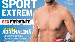Uite-l pe Dani Otil cum doar Mihaela l-a vazut! A pozat la bustul gol pentru o revista - Are bicepsi si patratele mai ceva ca Mircea Badea