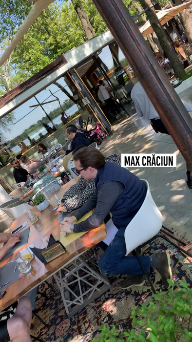 Max și Maria, la masă într-un restaurant select din Capitală