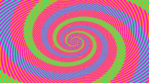 Iluzie optică | Câte culori vezi când te uiți la această imagine? Spirala care le dă bătăi de cap multora