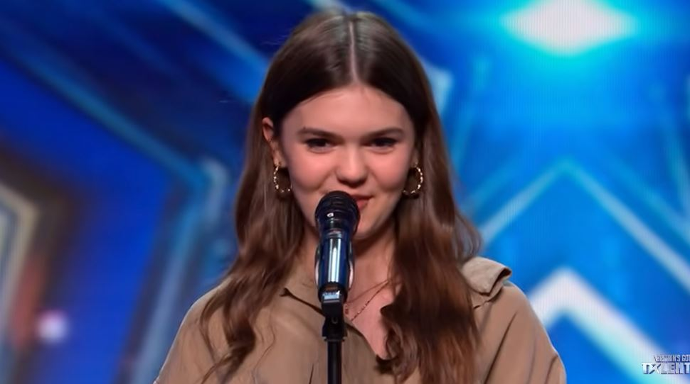 Maya Giotea a primit Golden Buzz la Britains`s Got talent/ sursă foto: social media