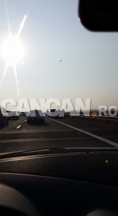 Accident în lant pe A2! Traficul spre Constanta este îngreunat